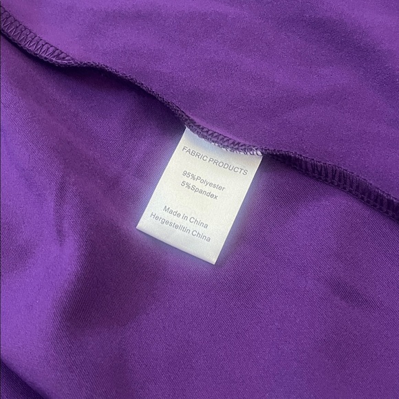 Purple Formal Maxi Dress w/ Slit - Picture 3 of 10